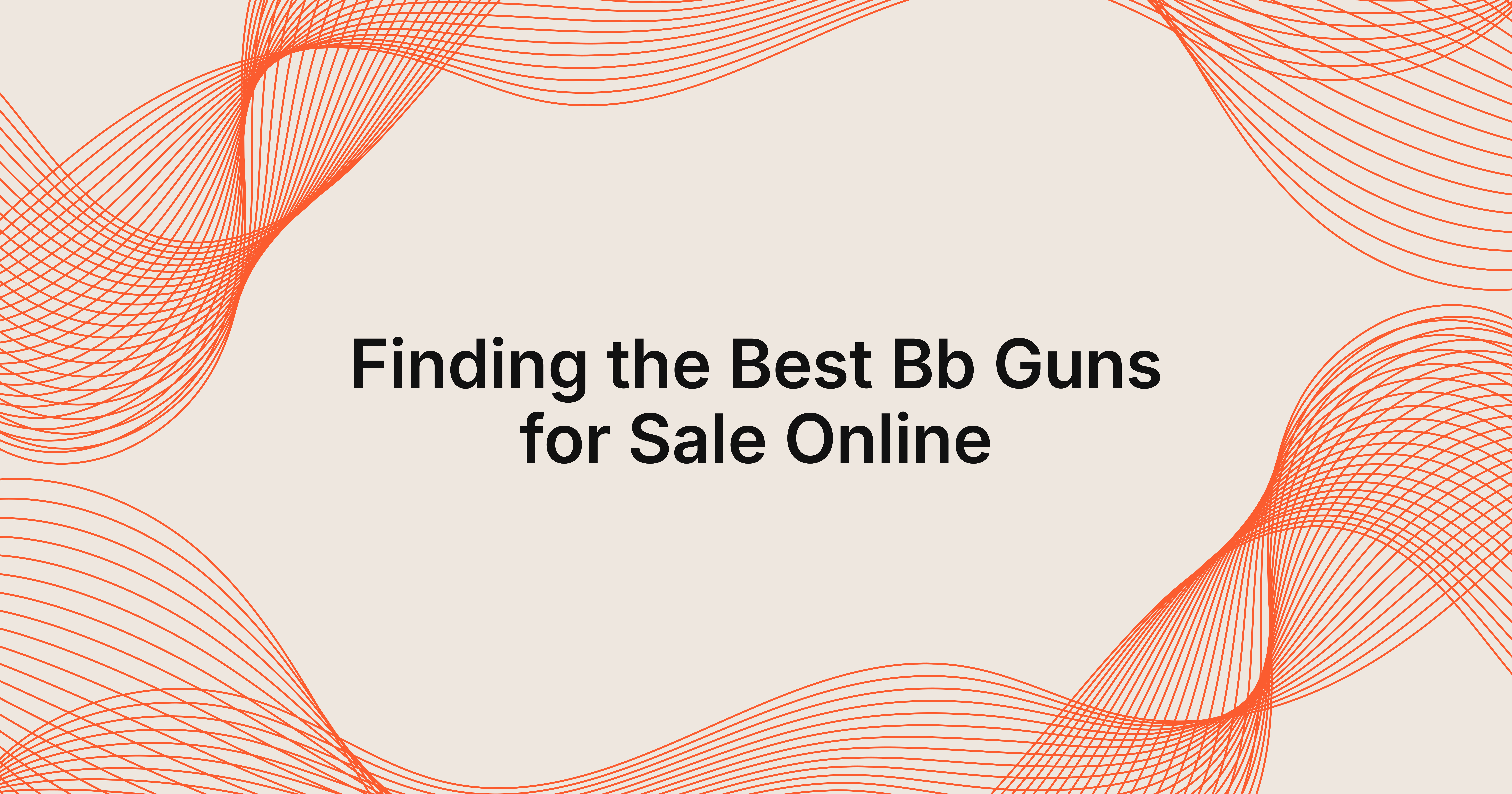 bb guns for sale online