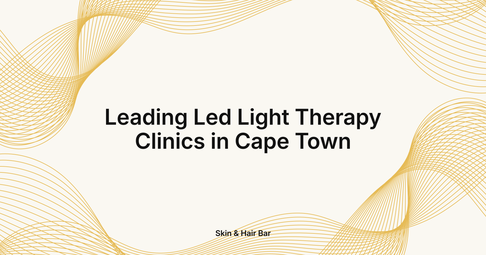 Leading Led Light Therapy Clinics in Cape Town