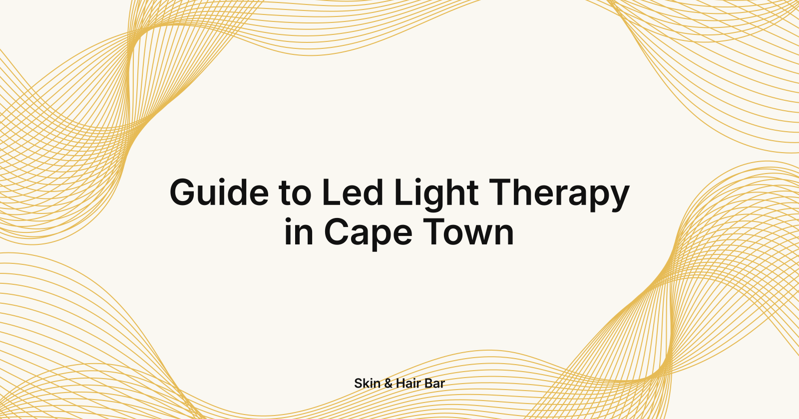Guide to Led Light Therapy in Cape Town