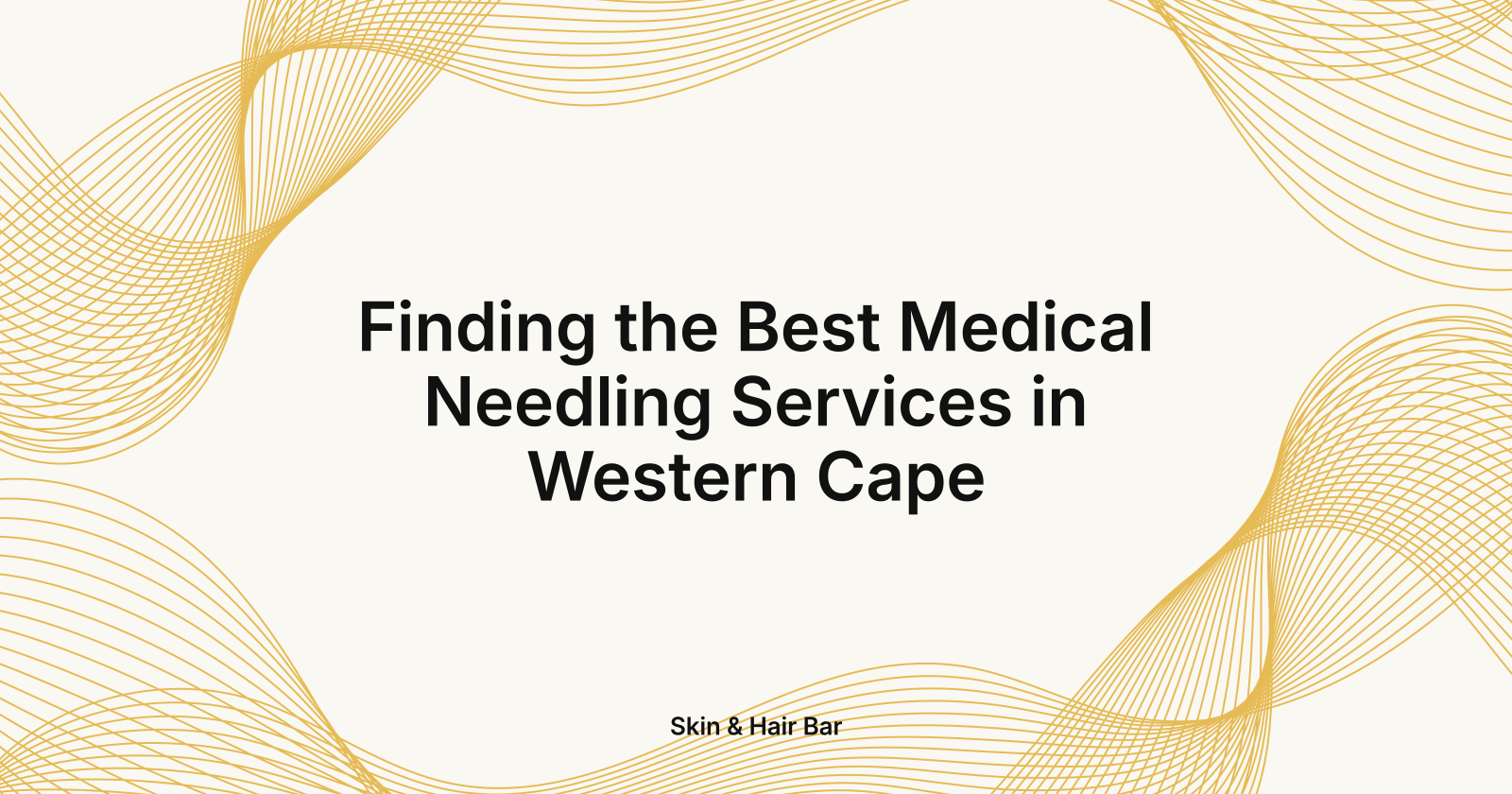 Finding the Best Medical Needling Services in Western Cape