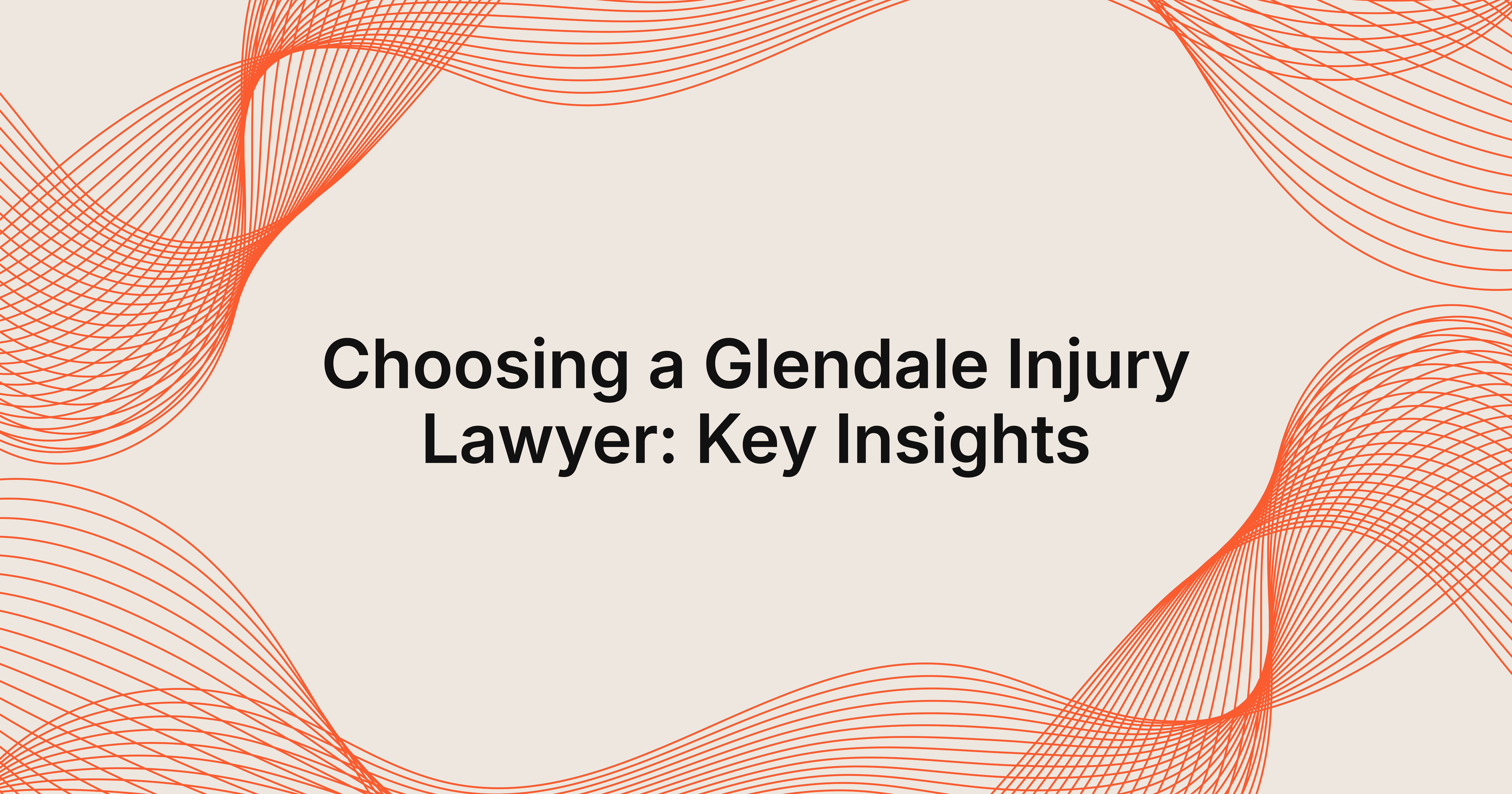 glendale injury lawyer