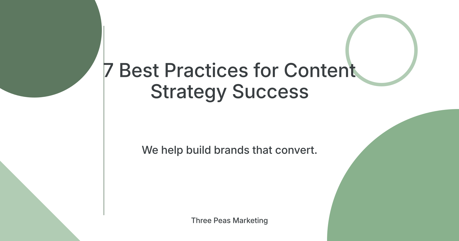 7 Best Practices for Content Strategy Success, 10 best content strategy practices