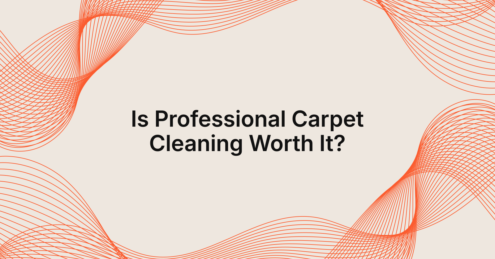 Is Professional Carpet Cleaning Worth It?