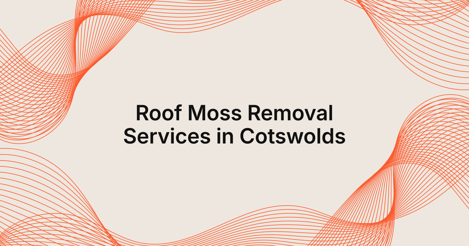 Roof Moss Removal Services in Cotswolds